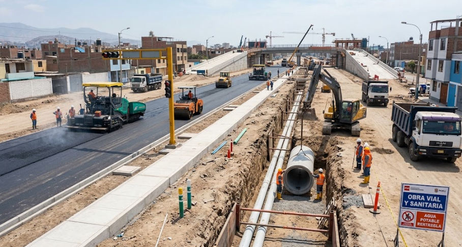 INFRAESTRUCTURA SANITARIA Y VIAL